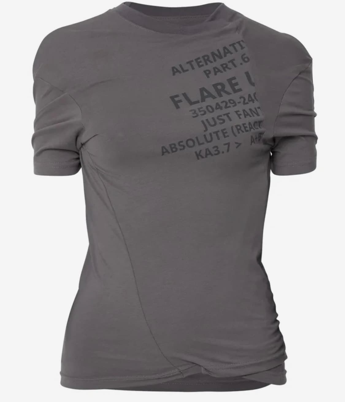 플레어업 레이어드 티셔츠 Asvmmetrical T-Shirt 상품이미지2