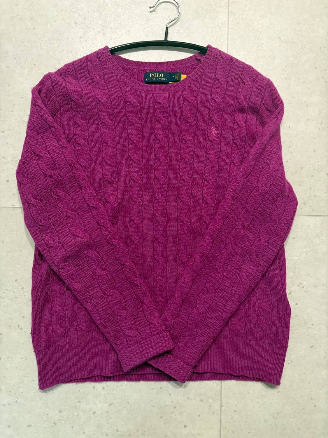 폴로 포도맛 니트 🍇 상품이미지2
