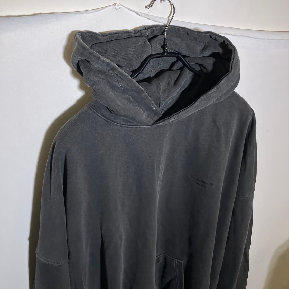 2)언더마이카 피그먼트 오버핏 후드티 상품이미지2