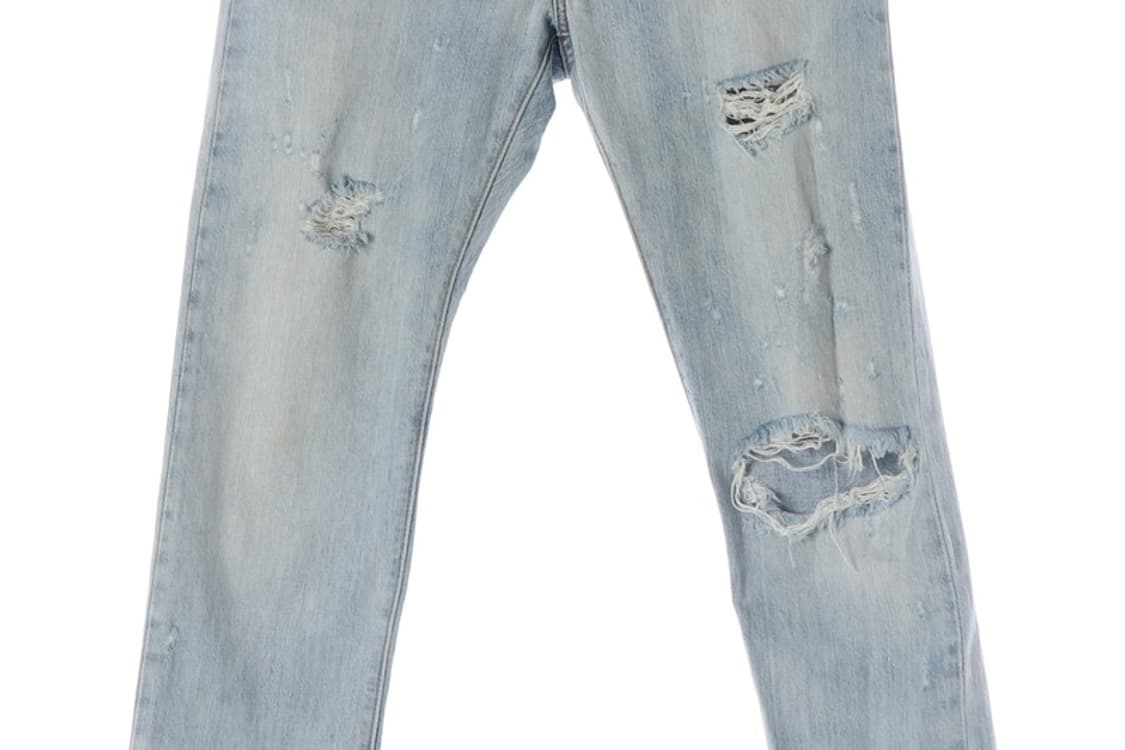 리바이스 501 연청 디스트로이드 데님 상품이미지4