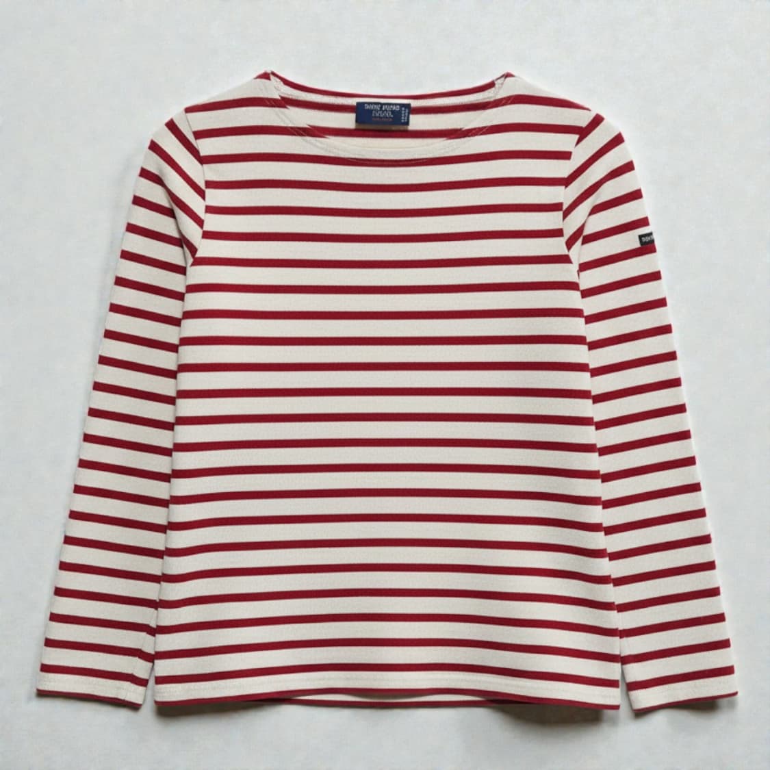 여성44~55 )SAINT JAMES 세인트제임스 스트라이프 긴팔 티셔츠 상품이미지1