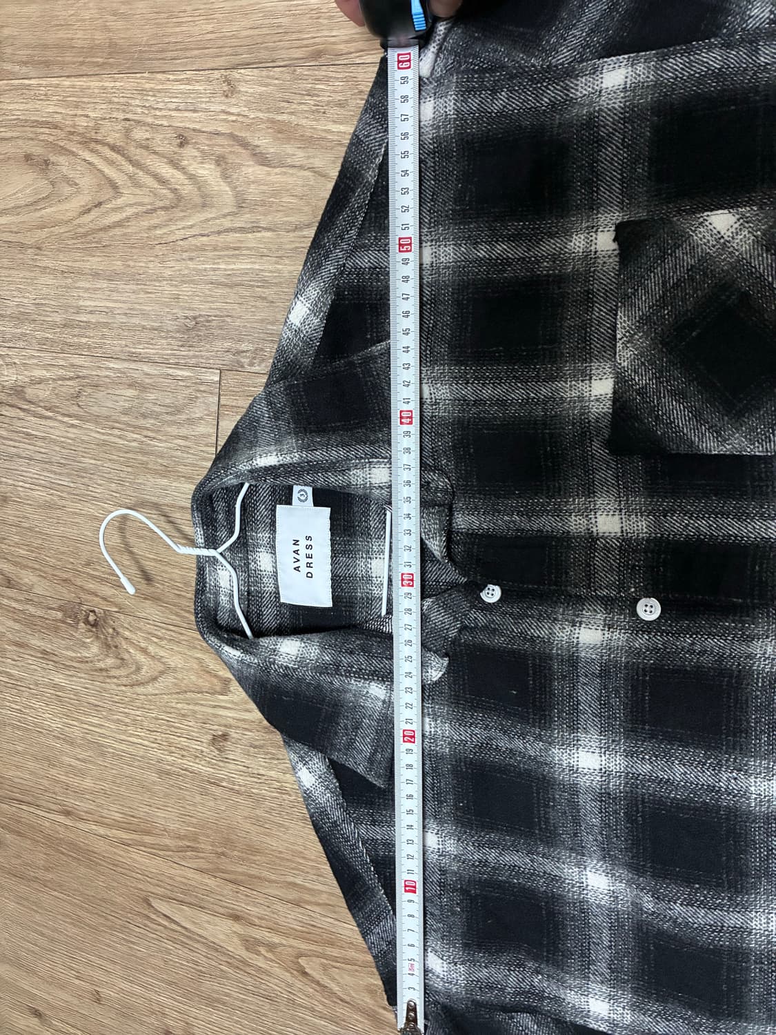 AVAN DRESS 체크 셔츠 상품이미지7