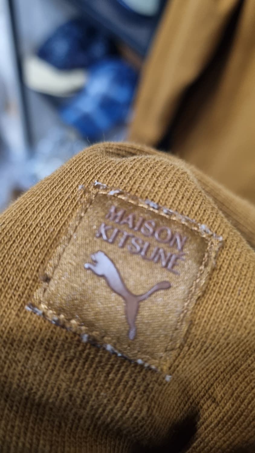 PUMA X 메종 키츠네 공용 후드티 m사이즈 (가슴반품53) 상품이미지4