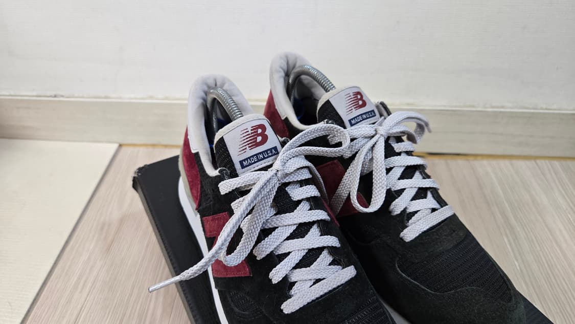 260 뉴발란스 990 v1 USA 블랙레드  상품이미지6