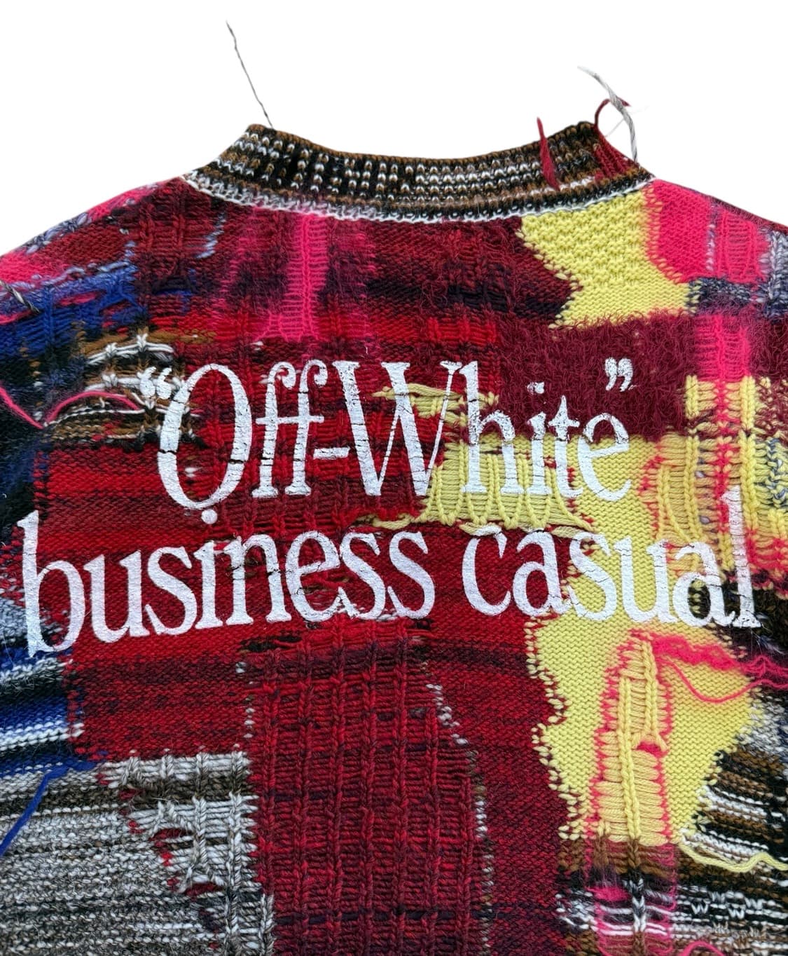 오프화이트 18AW 비즈니스 캐쥬얼 니트 상품이미지6
