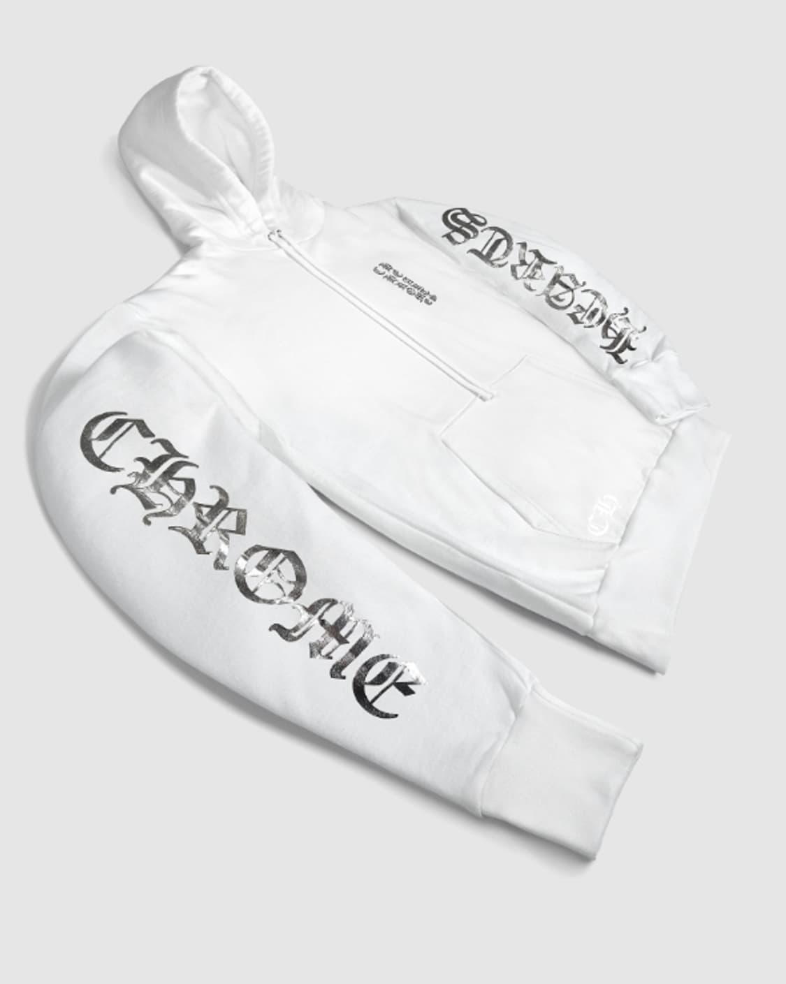[L] 크롬하츠 호일 프린팅 후드 Chrome Hearts foil 상품이미지1