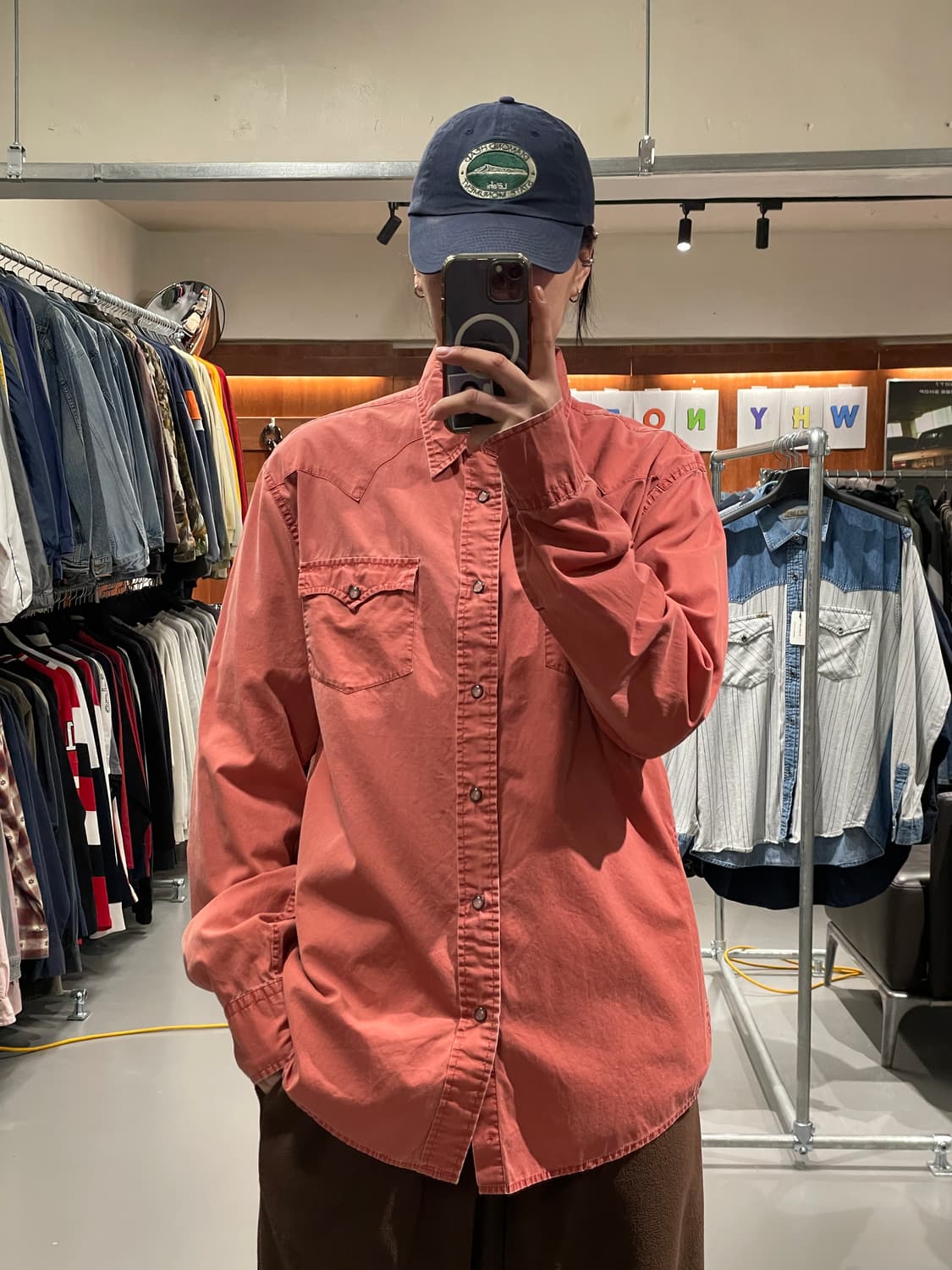 빈티지 웨스턴 셔츠   상품이미지1