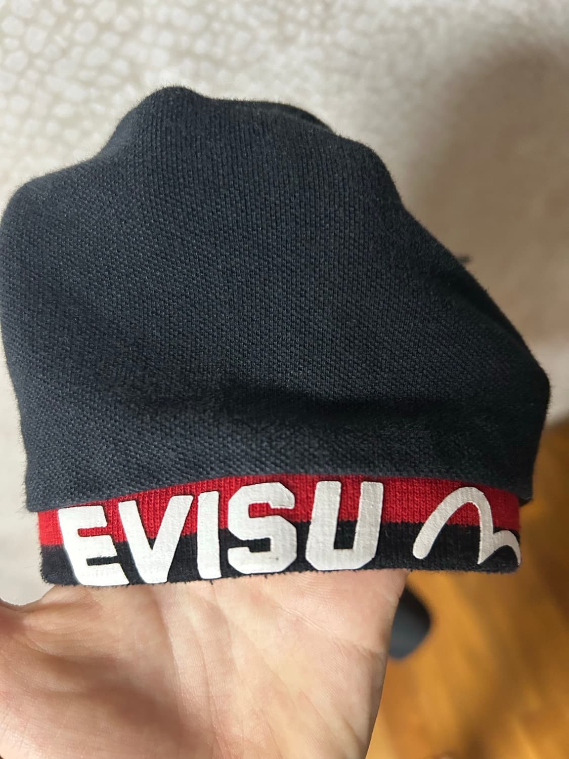 에비수 Evisu 블랙 카라 티셔츠 상품이미지3