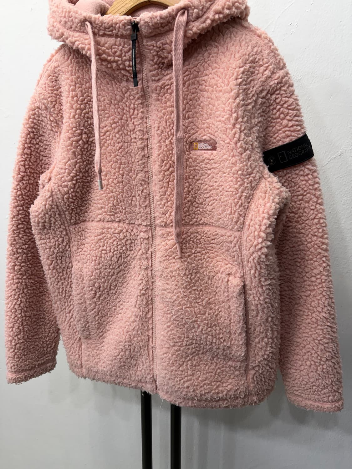 정품) 내셔널지오그래픽 뽀글이 후리스 XS 상품이미지2