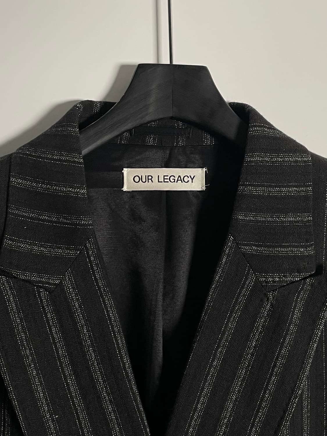 아워레가시 스트라이프 웨일 롱 코트 (on.442)   상품이미지6