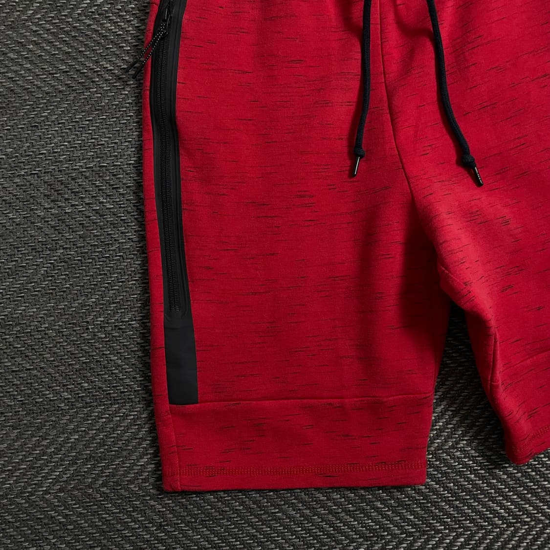 나이키 테크 플리스 쇼츠 크림슨 레드o 4307 상품이미지2