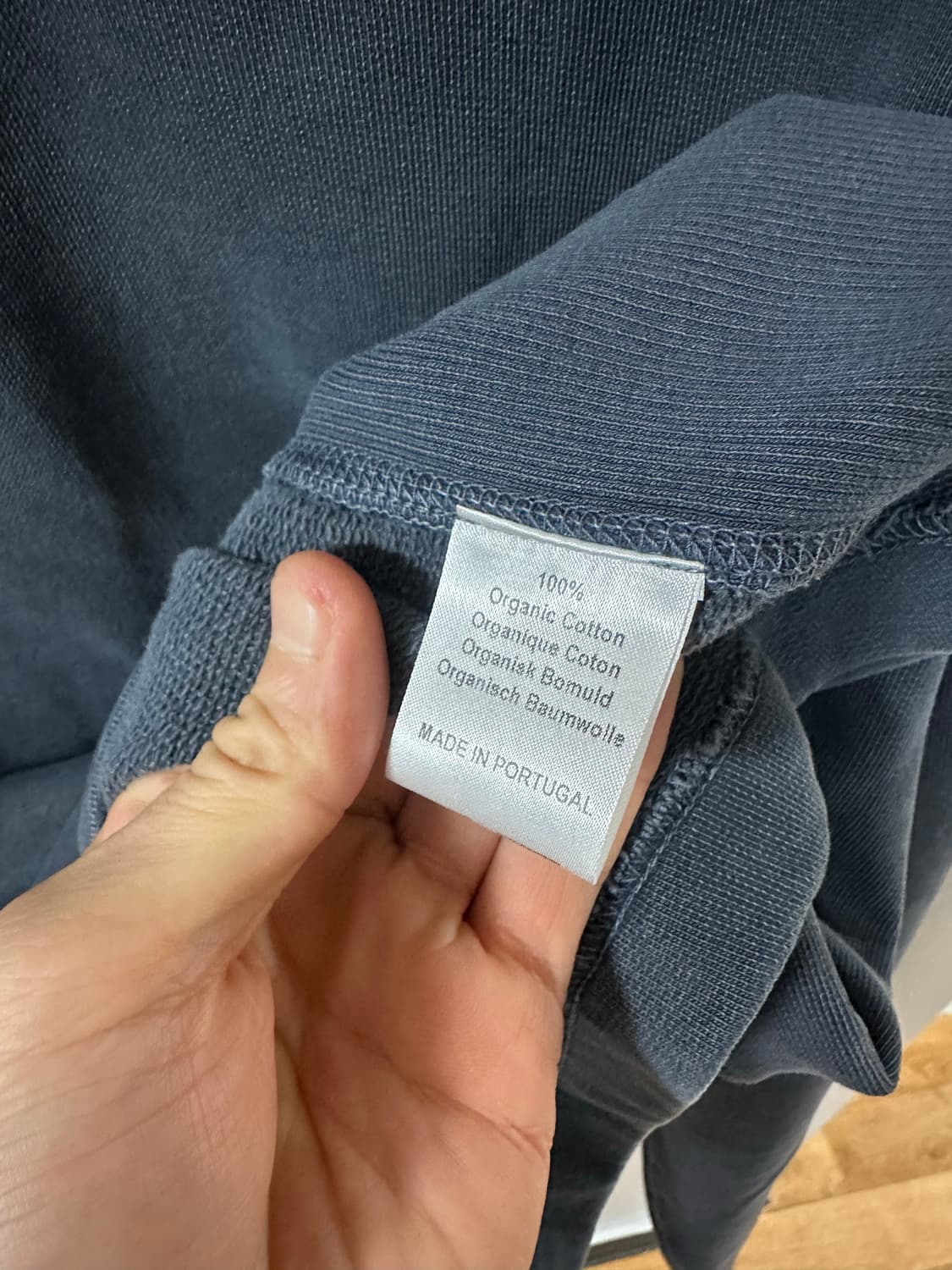 나이젤카본 트레이닝 스웻 네이비 L 상품이미지5