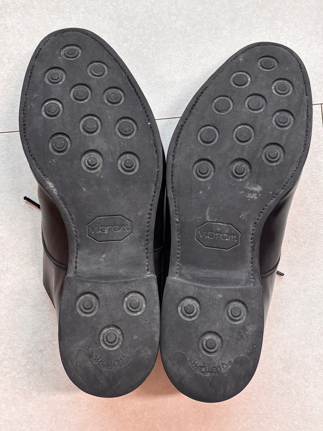 트리커즈 애빙던 UK10 / 빈티지 블랙 U팁 더비 비브람 상품이미지4