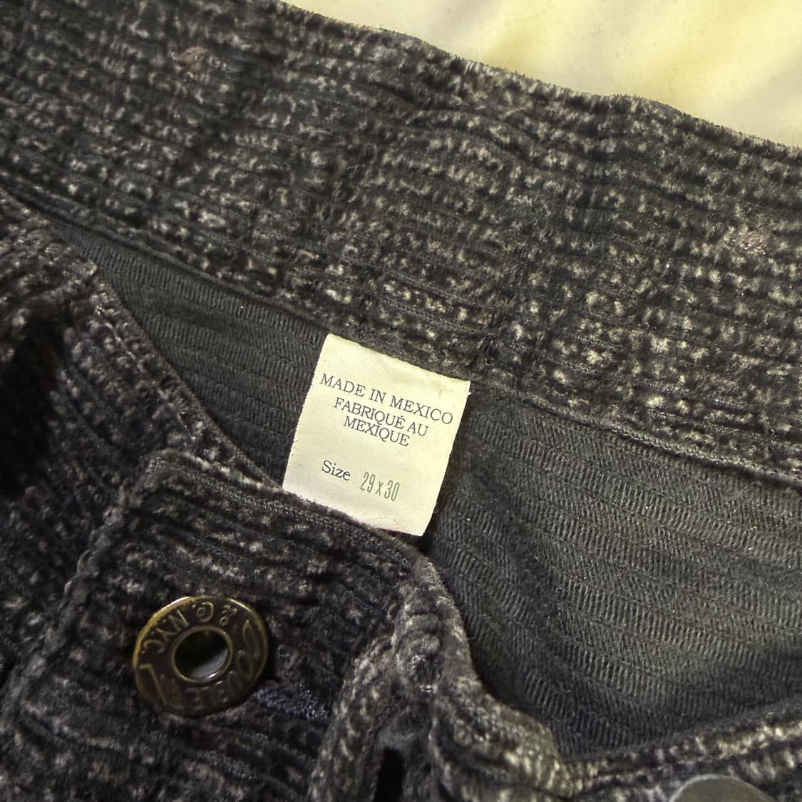 더블알엘 리페어 코튜로이팬츠 29x30 상품이미지6