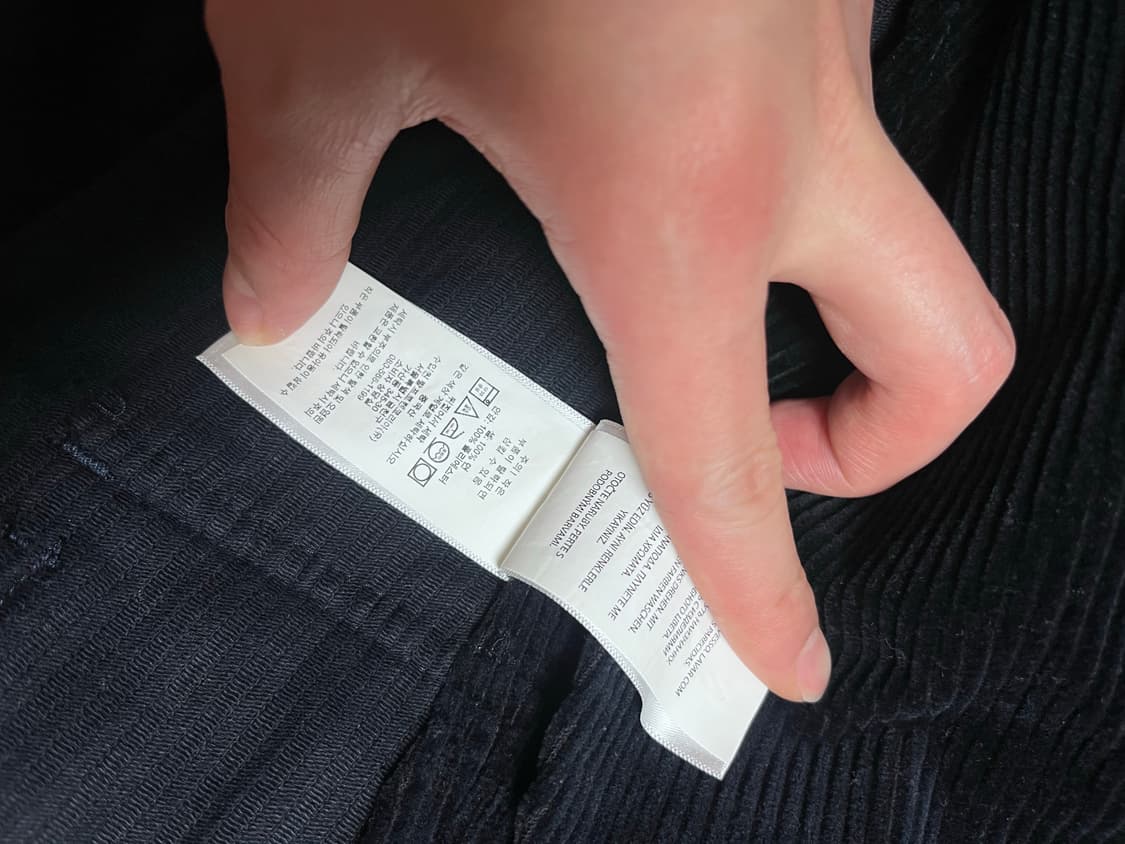 폴로 스트레치 코듀로이 자켓 새제품 백화점 구매 상품이미지7