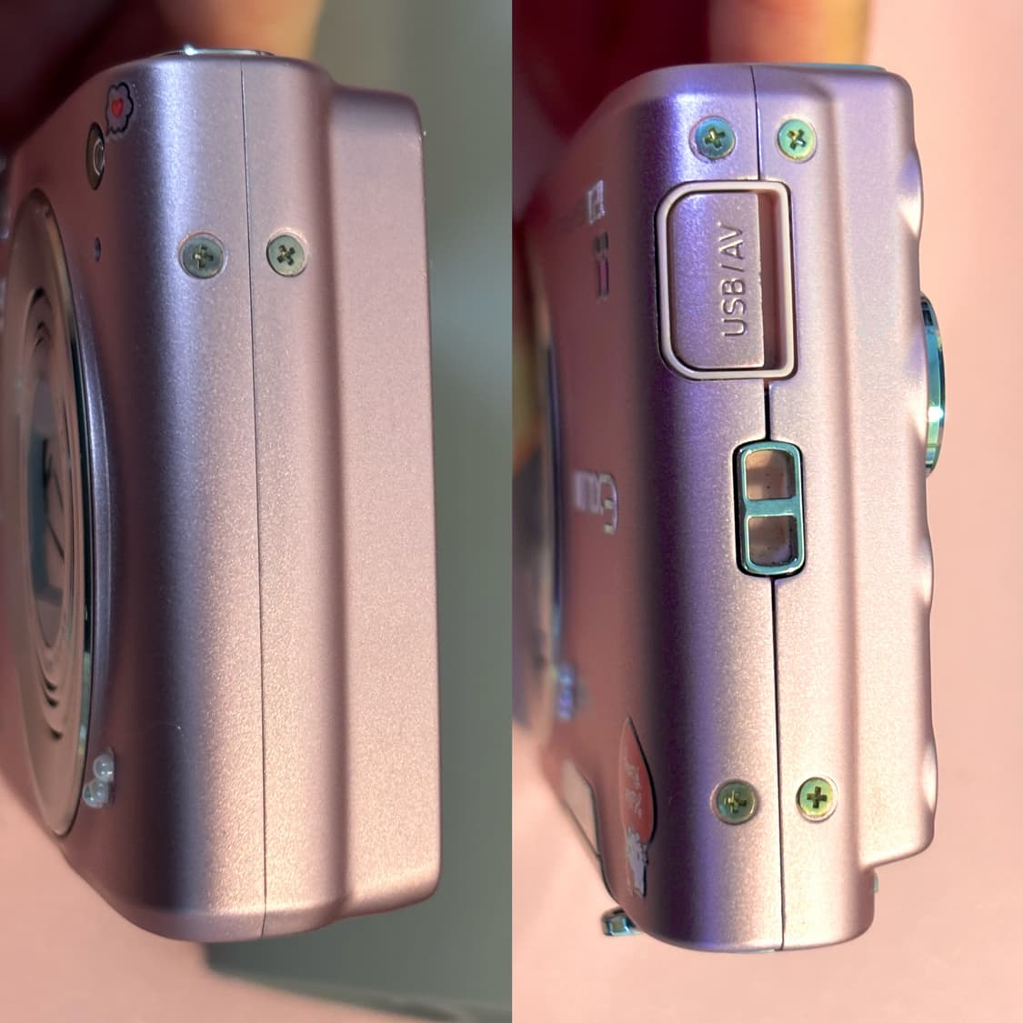 극미품 메이크업모드) 카시오 엑슬림 Z450 핑크 (카시오 Z40모 상품이미지5