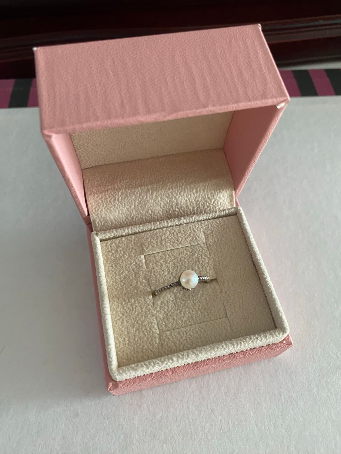 925실버 진주 트위스트 반지 상품이미지6