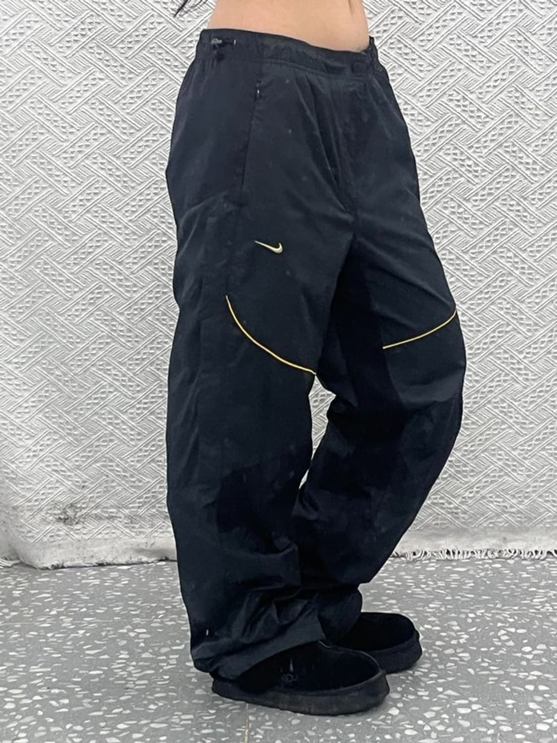 나이키 올드스쿨 레트로 빈티지 바람막이 트랙팬츠 XL C11962 상품이미지1