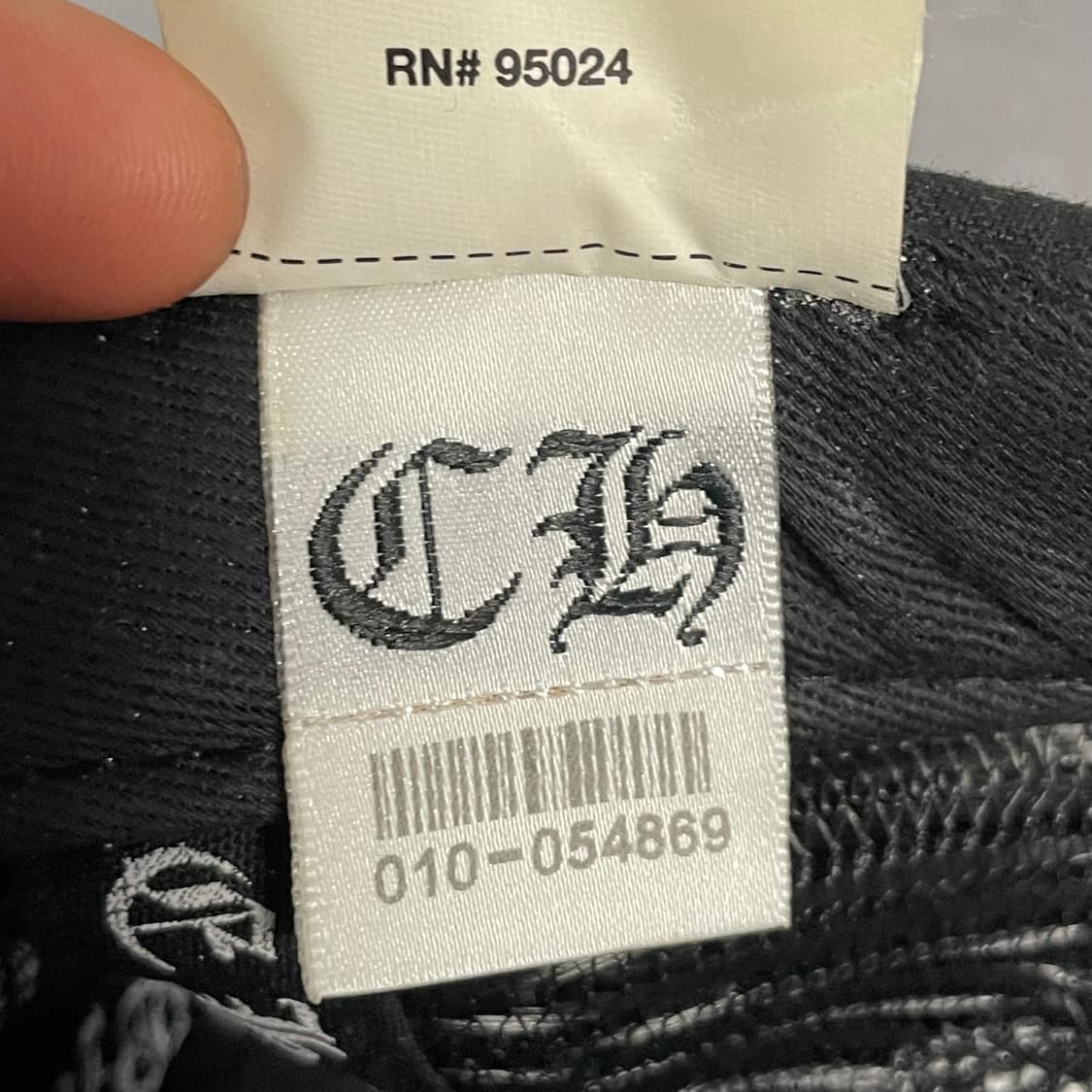 크롬하츠 홀스슈 블랙 스냅백 (on.608)  상품이미지9