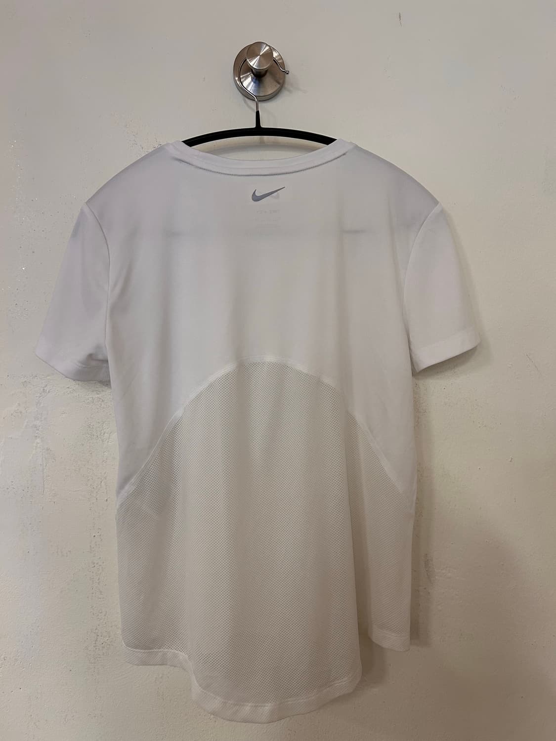 나이키 드라이핏 러닝 반팔티 S 화이트 상품이미지7