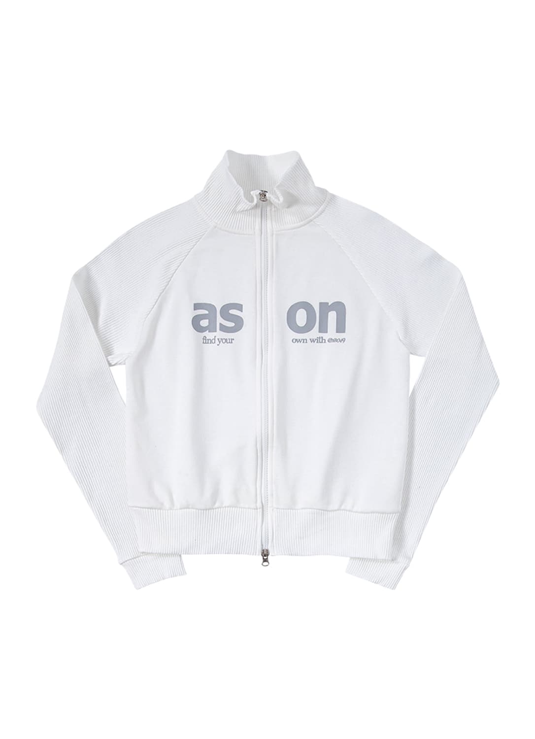 SALT ZIP-UP / WHITE 상품이미지1