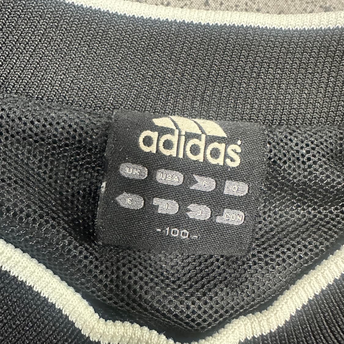 ✨ (바배) 아디다스 폴리쉘 블랙 바람막이 웜업  상품이미지3