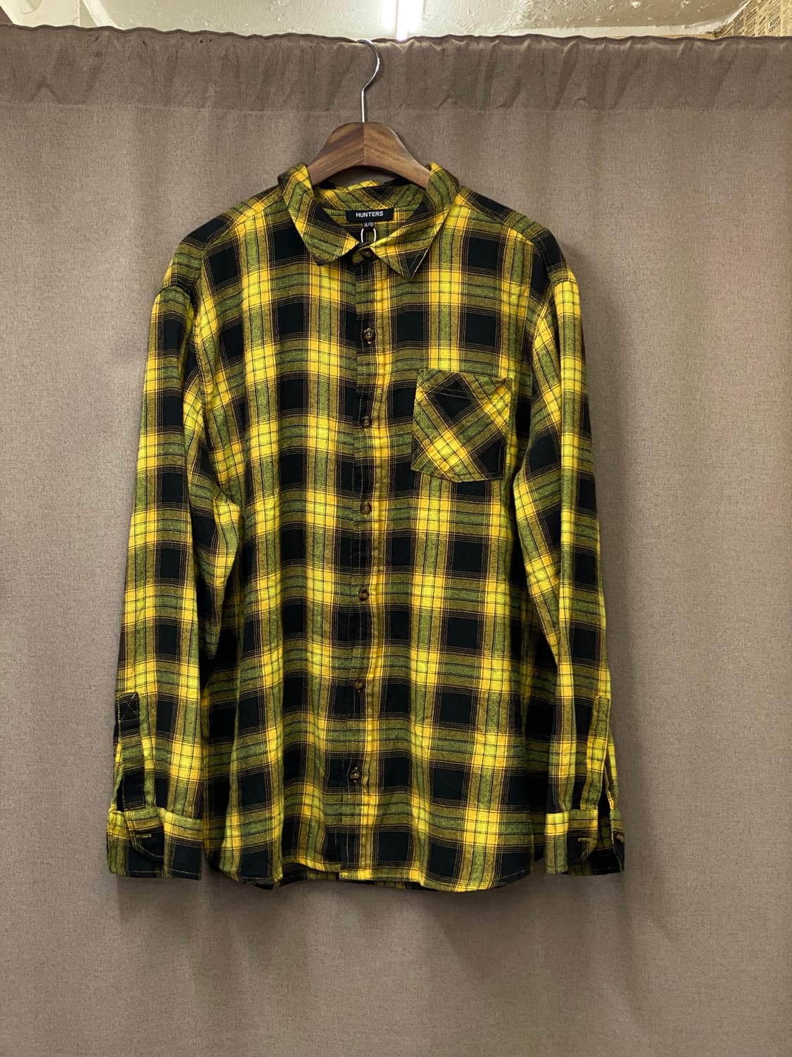 헌터스 플란넬 체크 셔츠 상품이미지1
