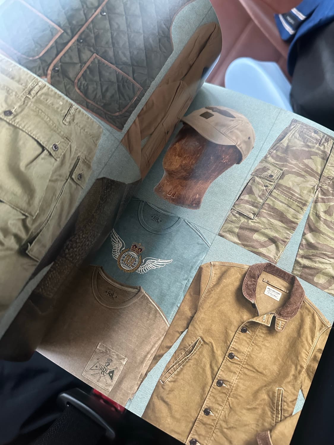 24fall fw 더블알엘 RRL 카탈로그 북 책 룩북 상품이미지2