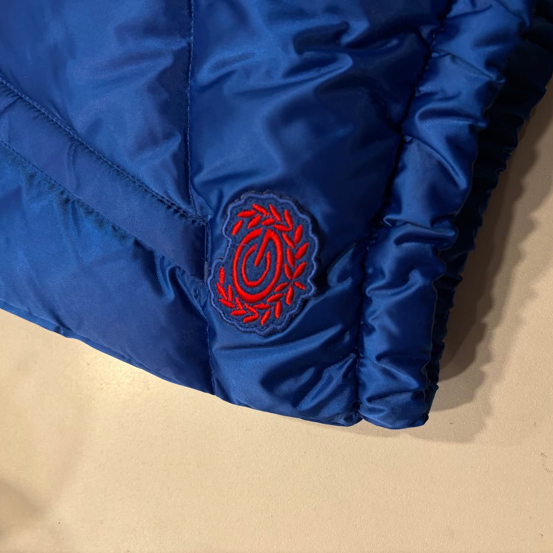 [105] 06s 아디다스 컬러블록 다운 패딩 조끼 블루 D88 상품이미지6