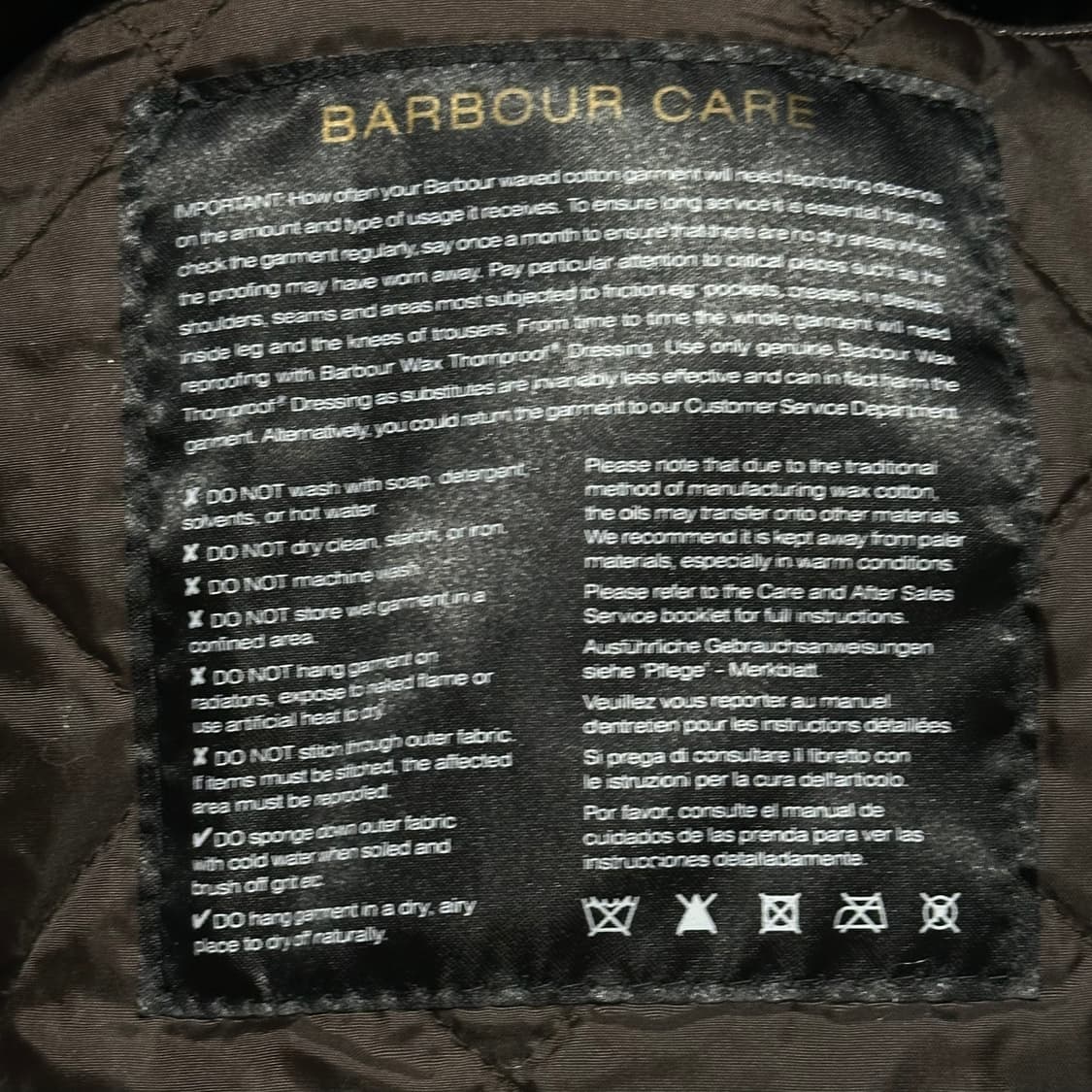 L 바버 브라운 유틸리티 자켓  상품이미지5