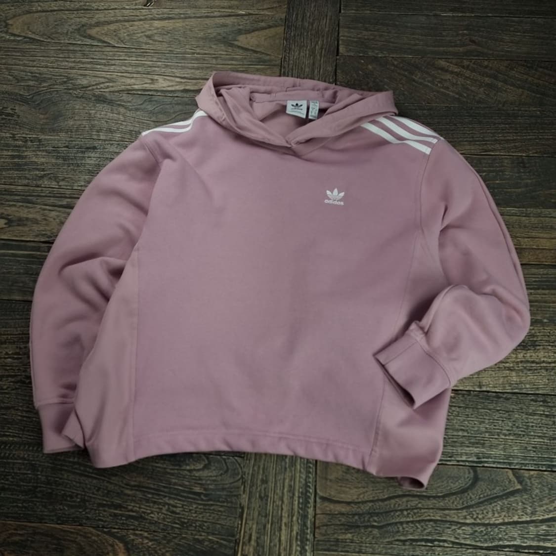 [아디다스] 불꽃 로고 자수 오버사이즈 후드티 M18862 상품이미지1