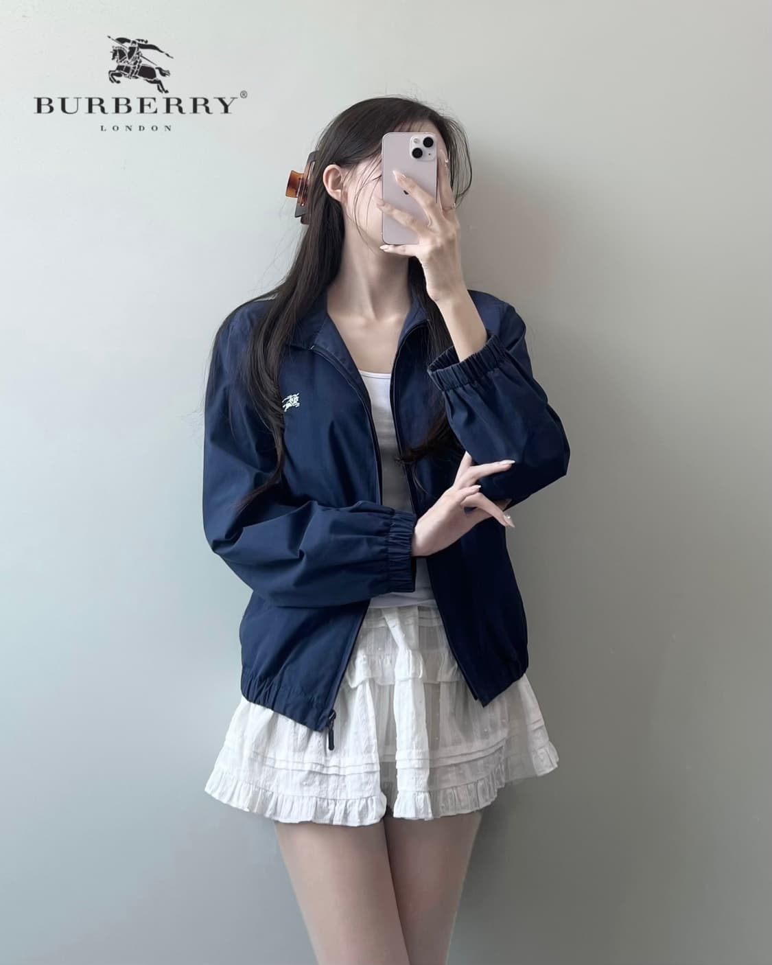 버버리 블루종 자켓 상품이미지2