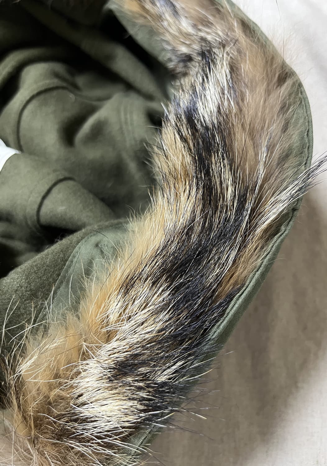 m-65 피쉬테일, 필드 자켓 오리지널 코요테퍼 후드 상품이미지3