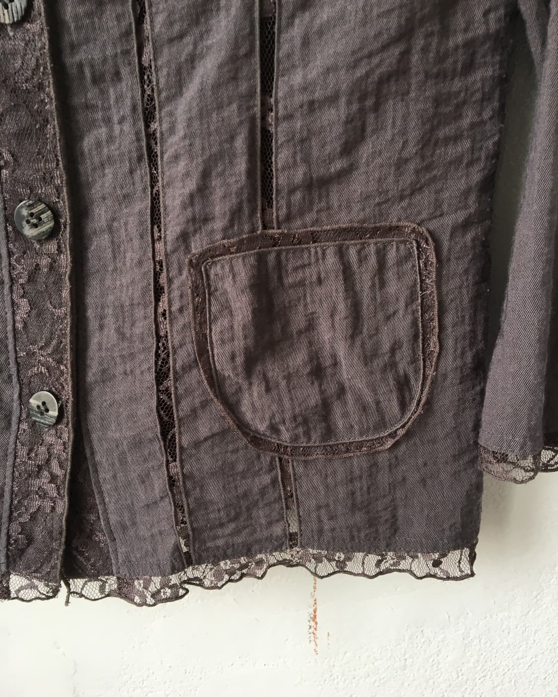 Lace trimming jacket 상품이미지4