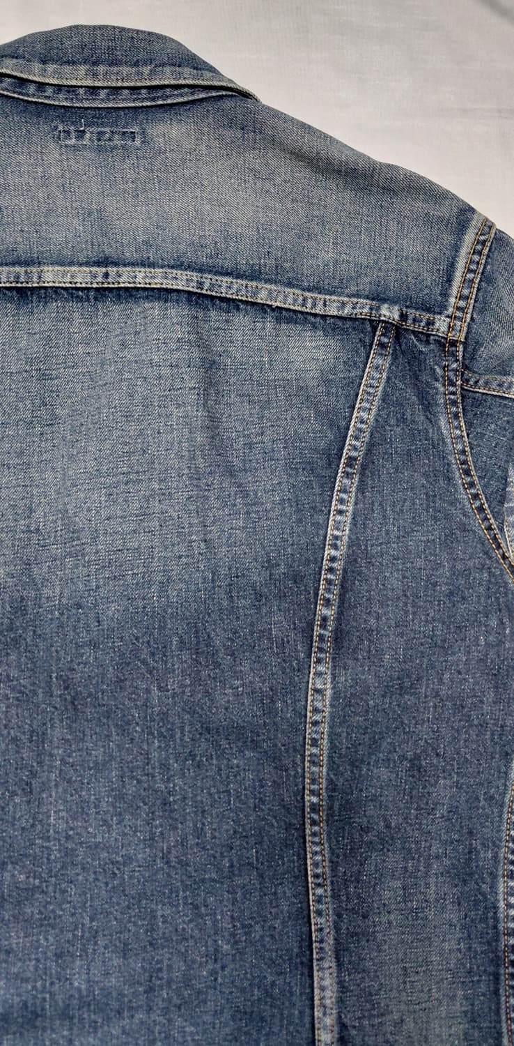 ETERNAL (비중창고공방) 지퍼 데님 워크 자켓 L (무료배송) 상품이미지9