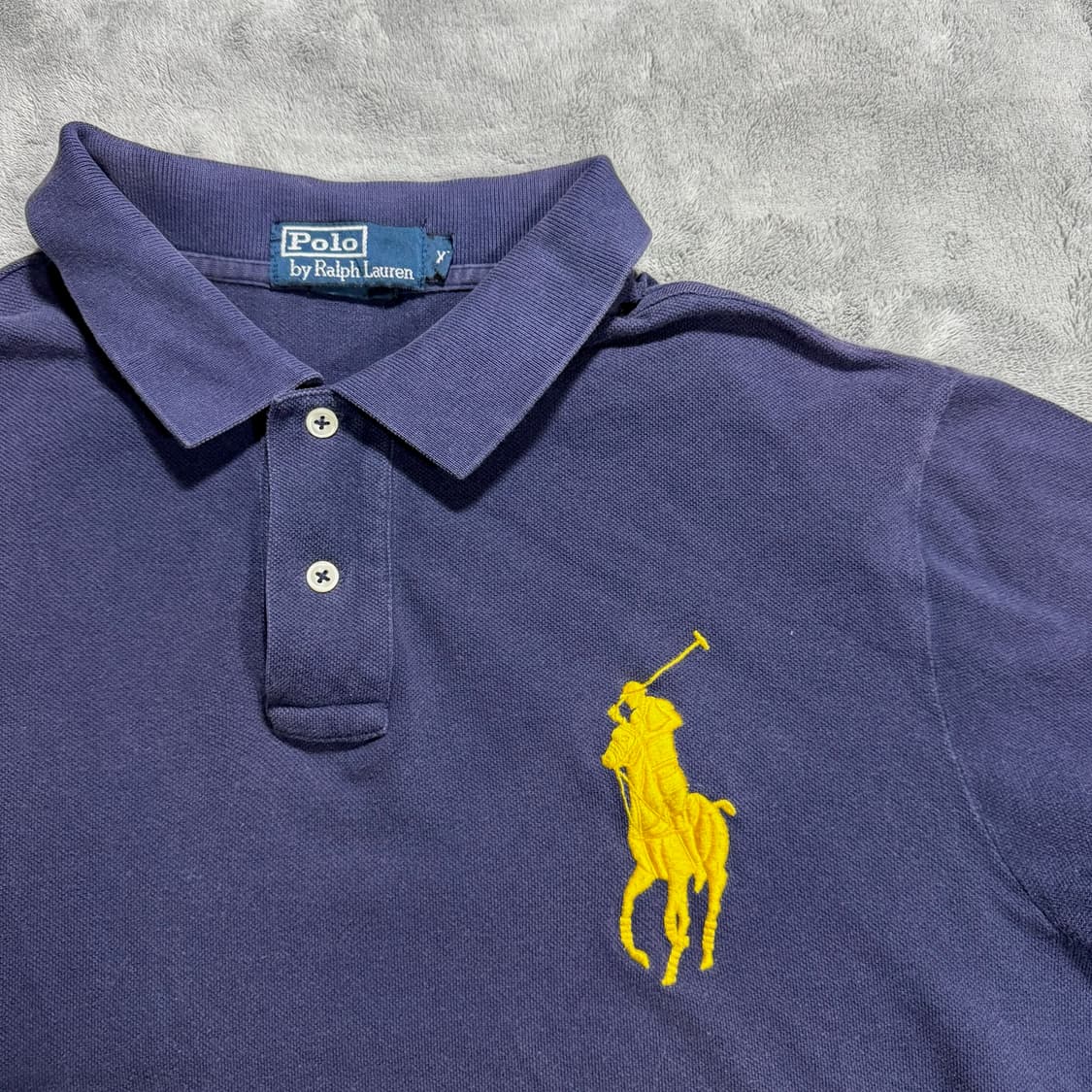 폴로 랄프로렌 커스텀핏 반팔 카라티 빅포니  상품이미지2