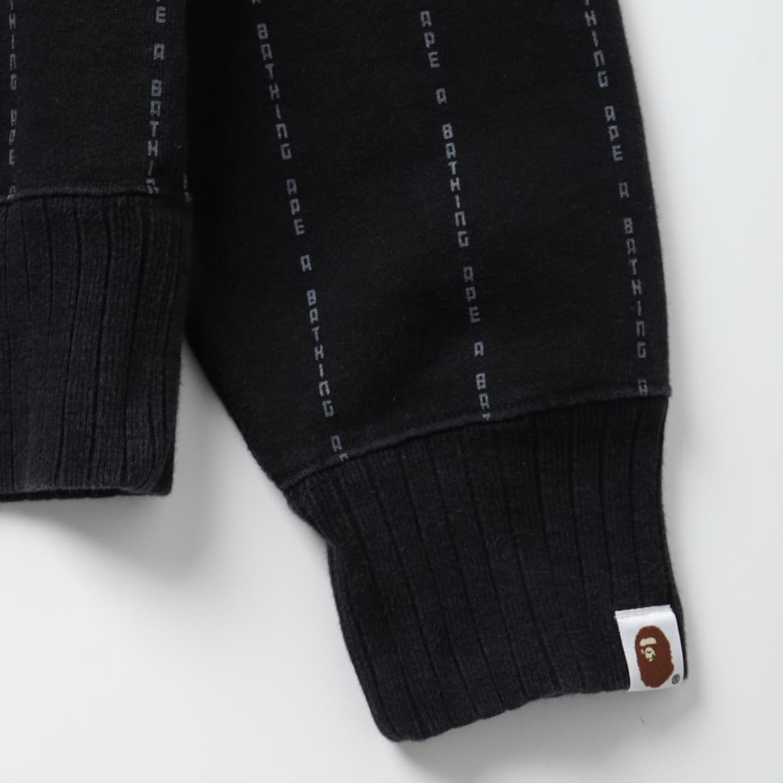 베이프 A BATHING APE Text Stripe Crewneck 상품이미지9