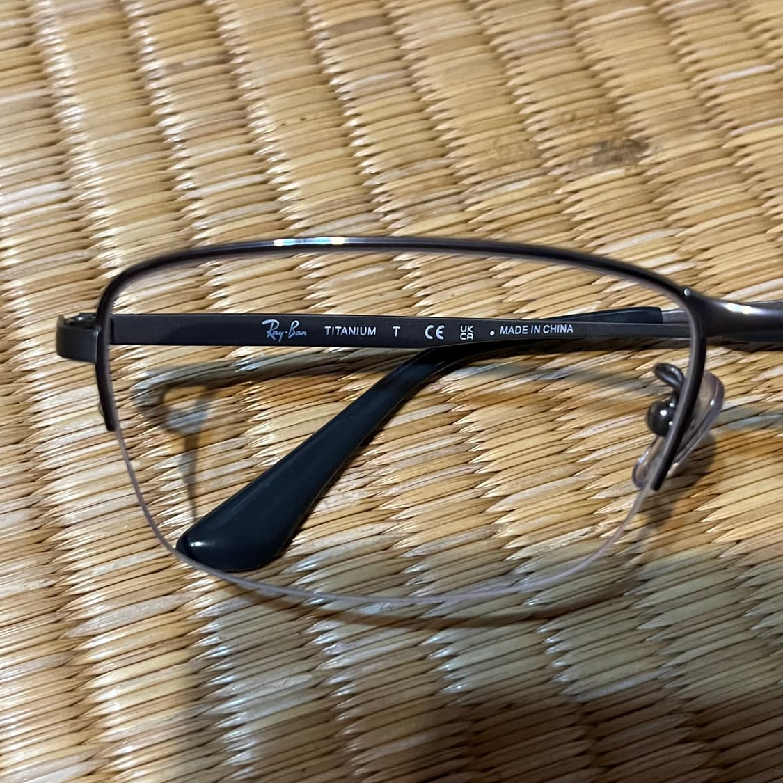 Rayban 레이밴 티타늄 안경 상품이미지3