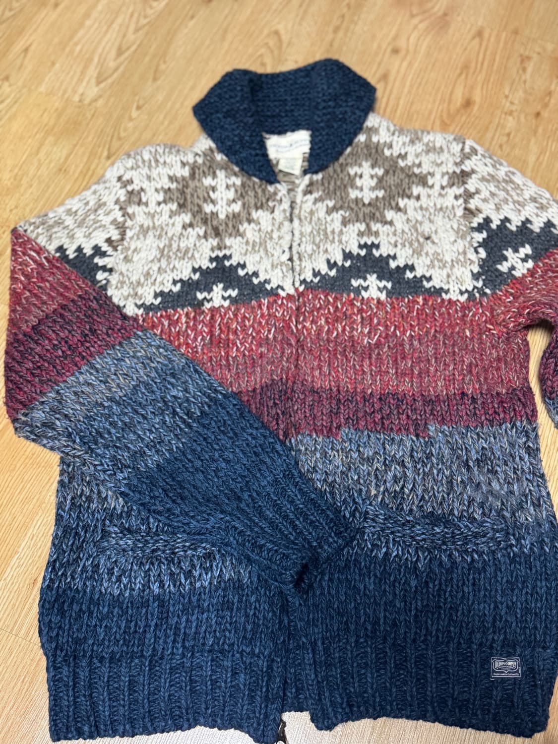 폴로 랄프로렌 코위찬 니트집업 (데님앤서플라이) 상품이미지1