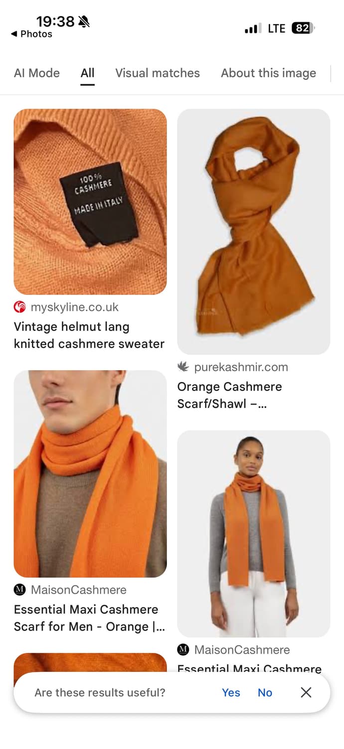 Helmut lang 헬무트랭 캐시미어 스카프 상품이미지4