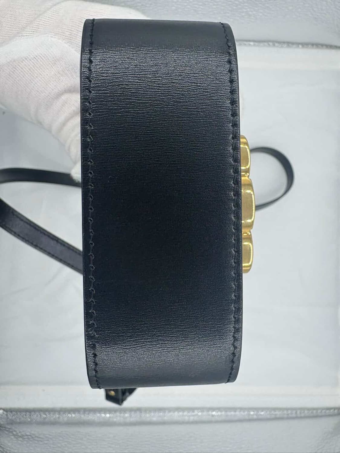 셀린느 트리오페 블랙 미니백 상품이미지5