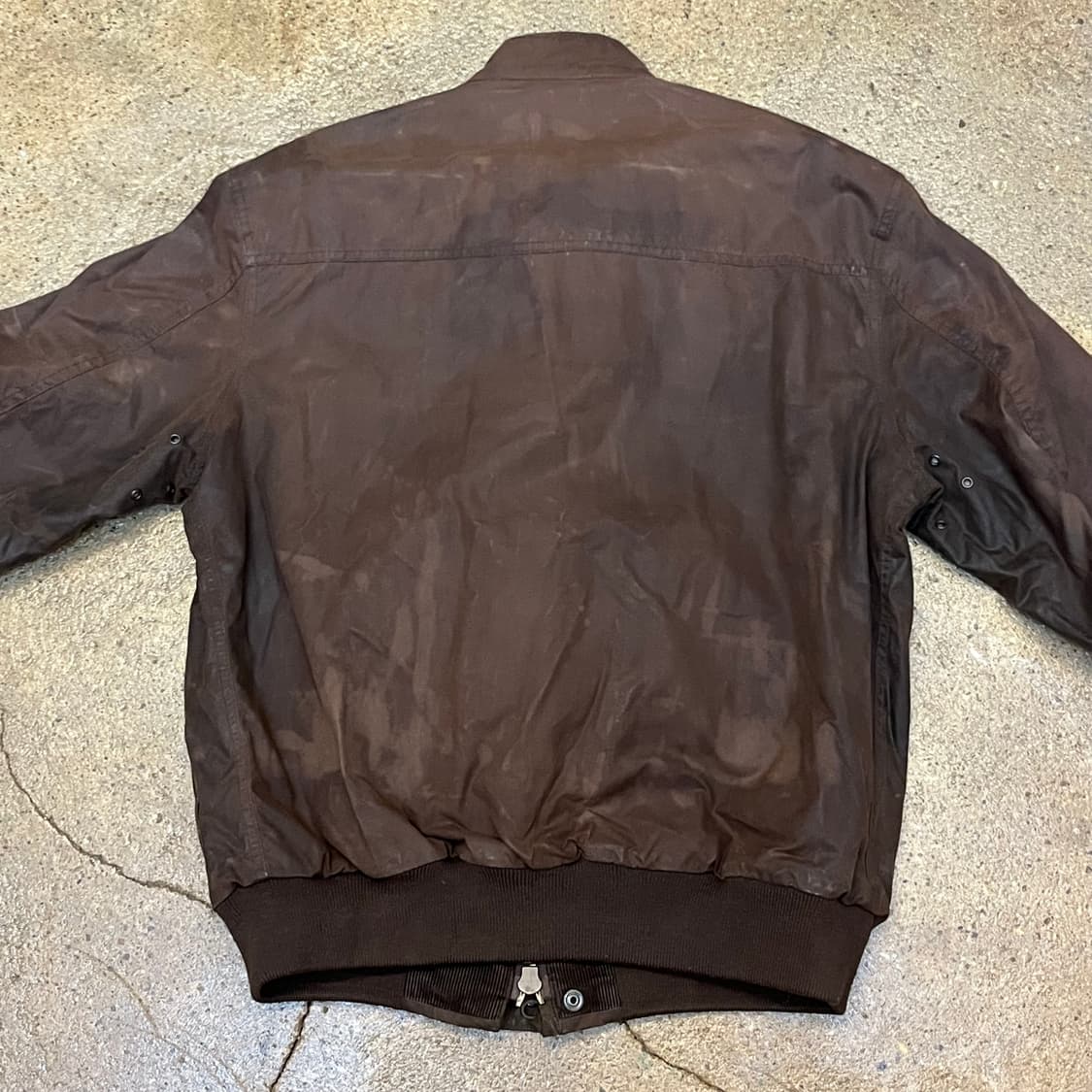 미국 빈티지 바버 브라운 왁스 자켓 상품이미지6