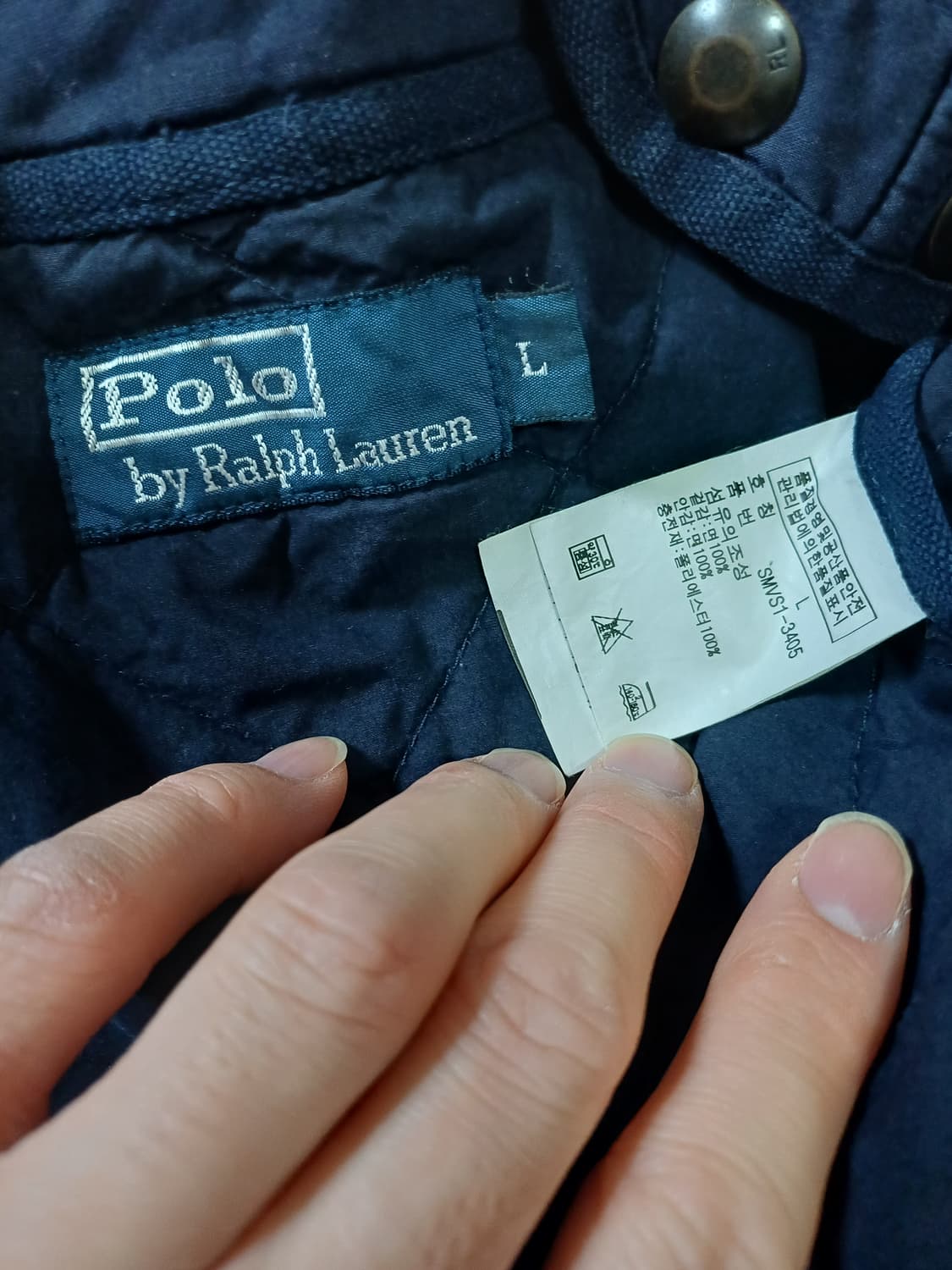 [L] 폴로 랄프로렌 밀리터리 퀼팅 자켓 상품이미지6