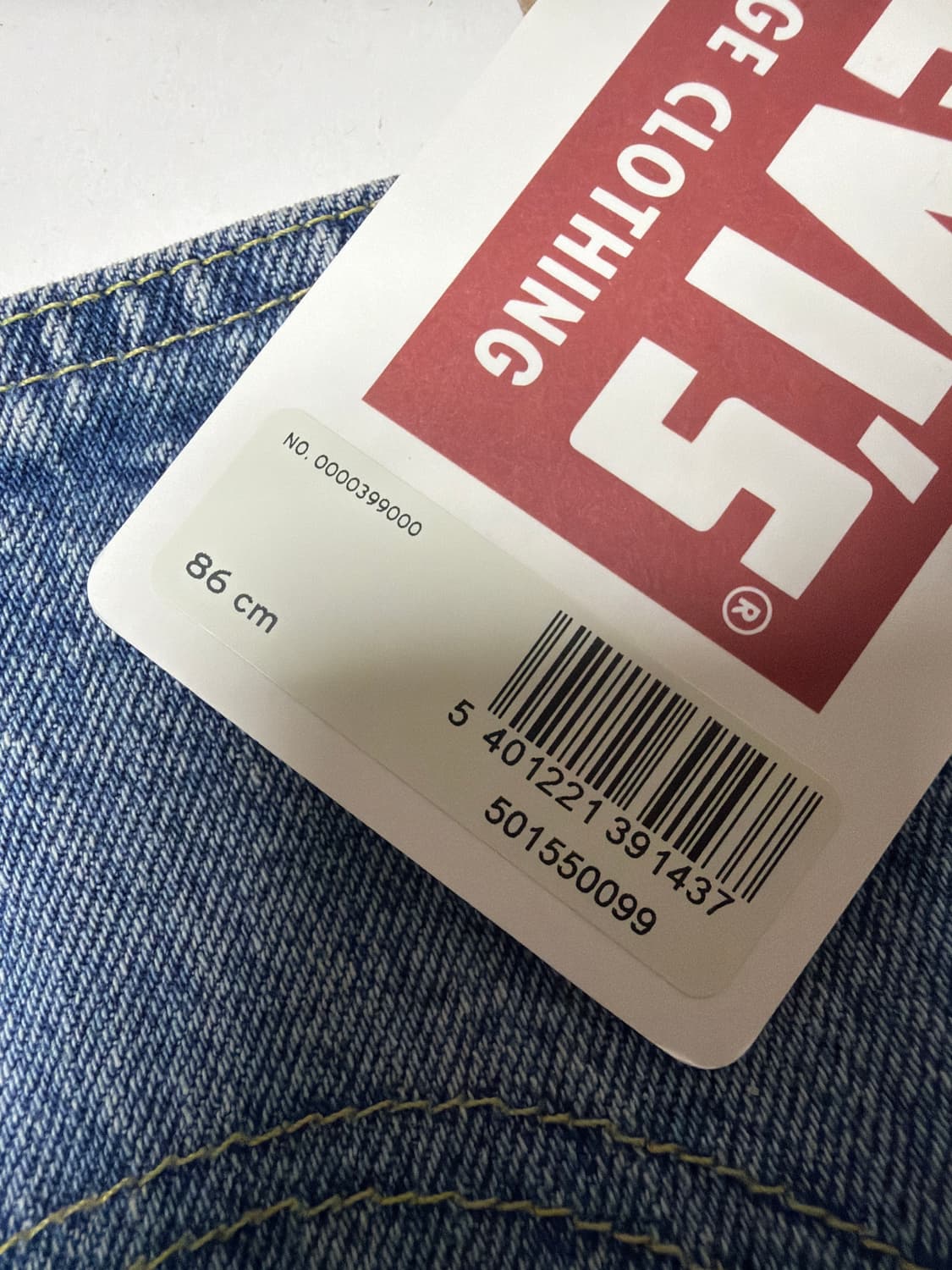 리바이스 LVC 55501 도르닉 34X30 새상품 상품이미지8