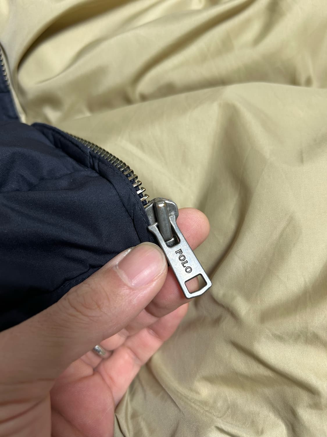 폴로 팔라스맛 네이비 푸퍼패딩 L 상품이미지7