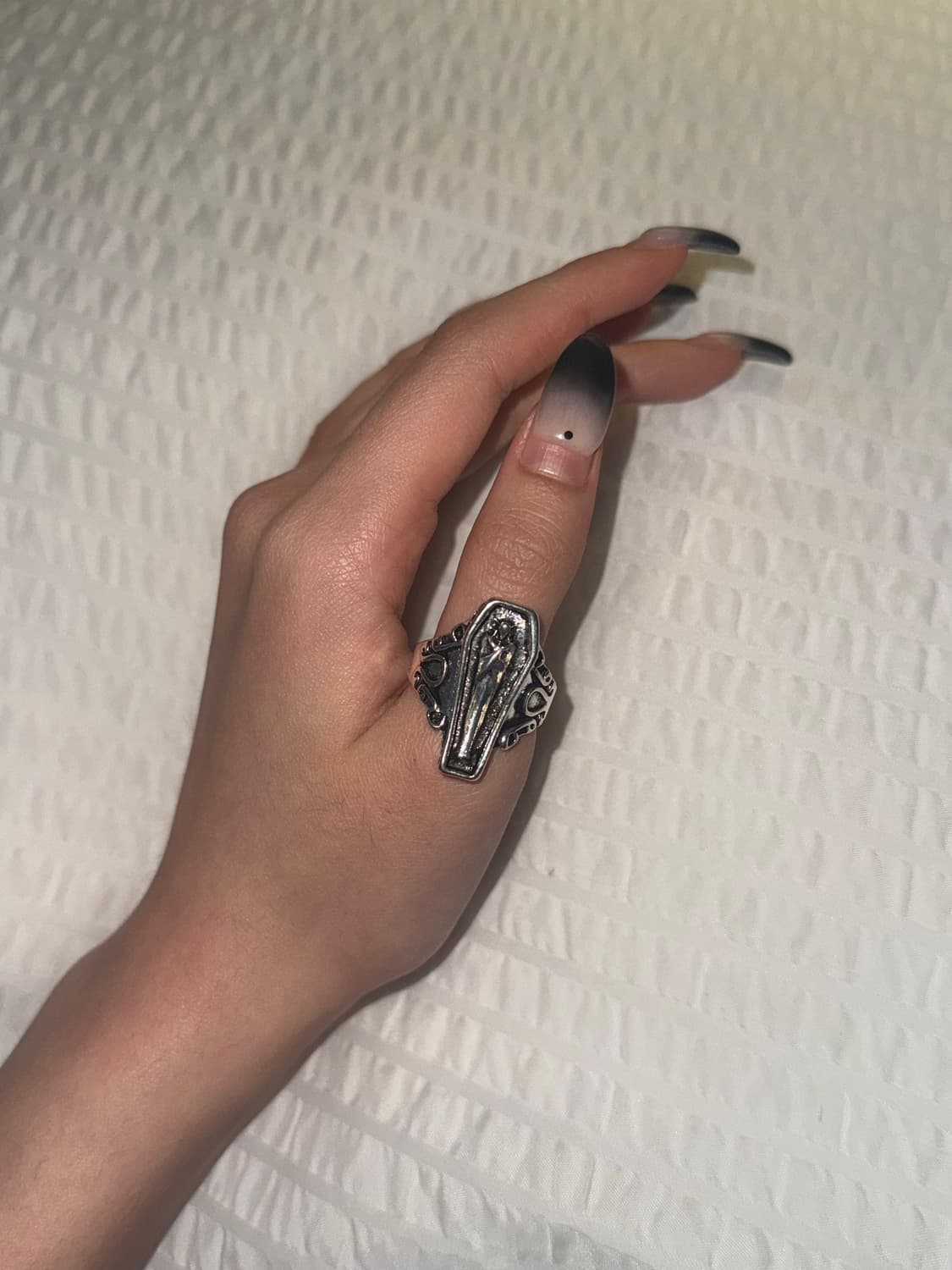 펑크 락시크 빈티지 오픈링 반지 세트 (뱀, 해골 등) 상품이미지2