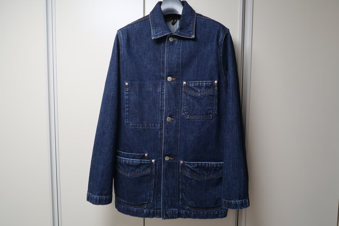 (40/새제품)드레익스 스톤워싱 초어 셀비지 자켓 상품이미지4