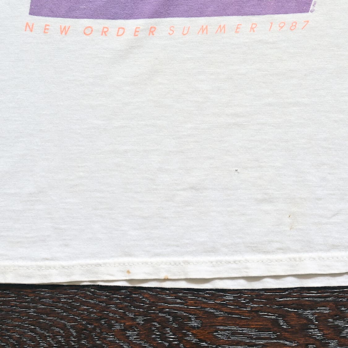 80s New Order 뉴오더 빈티지 티셔츠 상품이미지10