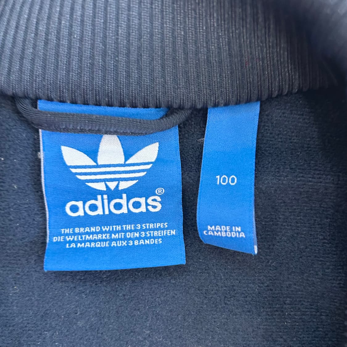 Adidas 아디다스 옐로우 네이비 구파 져지 상품이미지5