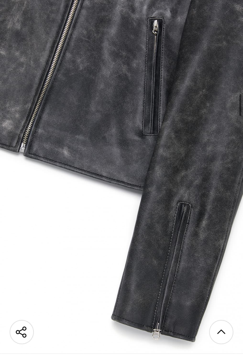 커렌트 램스킨 레더자켓 상품이미지6